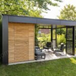 Minimal Lüks Ahşap Kamelya – Stonewood Başak 3 × 6 – ahşap kamelya detay görünümü 4