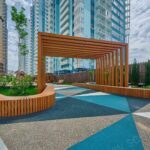 Modern Gölgelik – Stonewood Niksa – ahşap bank detay görünümü 2