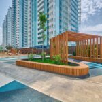 Modern Gölgelik – Stonewood Niksa – ahşap bank detay görünümü 3