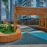 Modern Gölgelik – Stonewood Niksa – ahşap bank detay görünümü 4