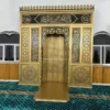 Altın Varaklı Ahşap Cami Kur'an Kürsüsü – özel üretim ahşap ürün detay görünümü 1
