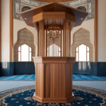 Ahşap Cami Minberi – Stonewood – özel üretim özel üretim ahşap raf