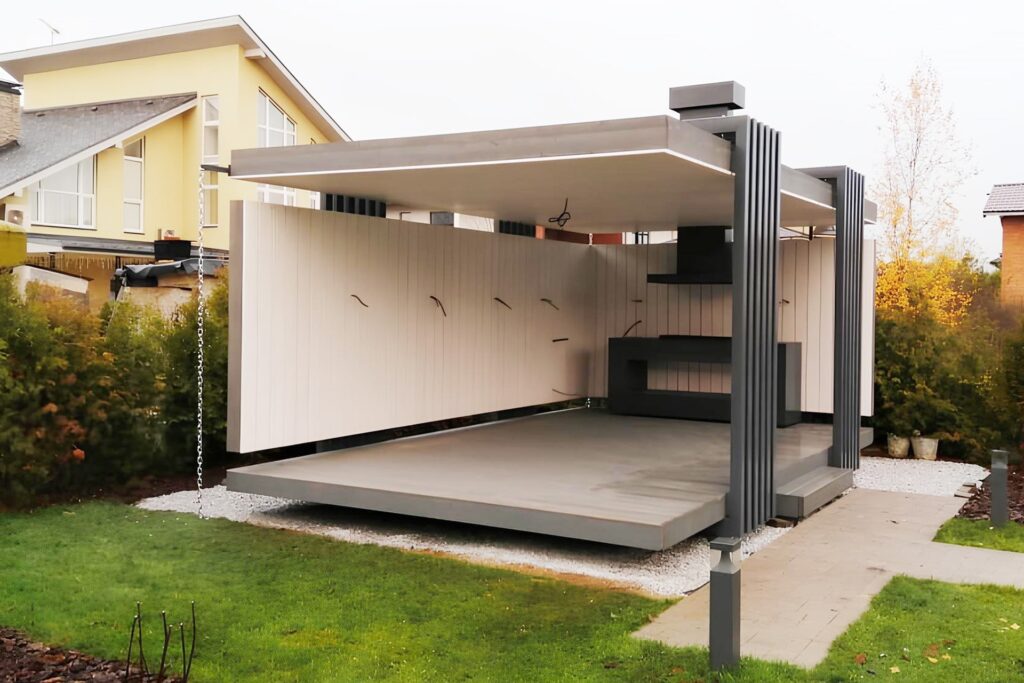 Modern Beyaz Kış Bahçesi – Stonewood Zambak 6 × 3 – özel üretim ahşap kış bahçesi