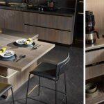 Şık ve İşlevsel – StoneKitchen Alya – özel üretim ahşap kapı detay görünümü 5