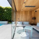 Modern Havuz Kenarı Ahşap Kamelya – Stonewood Pera 3 × 7 – ahşap kamelya detay görünümü 4