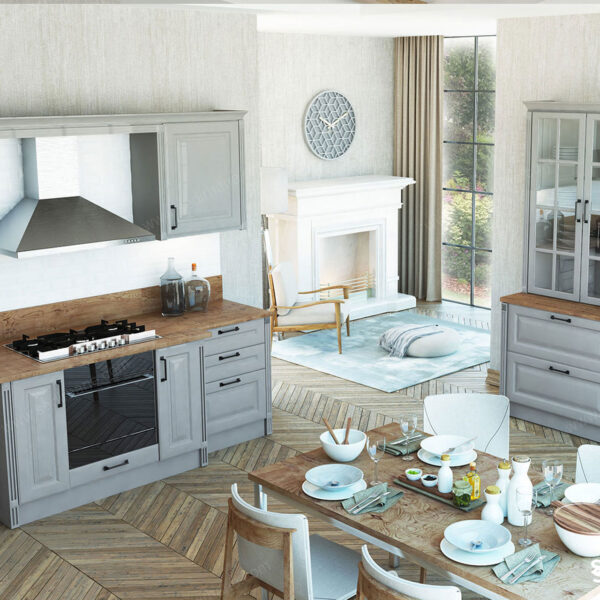 StoneKitchen Lidya – Klasik ve Şık – özel üretim özel üretim ahşap kapı