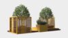 Modern Parklet – Stonewood Bal – özel üretim özel üretim ahşap kapı