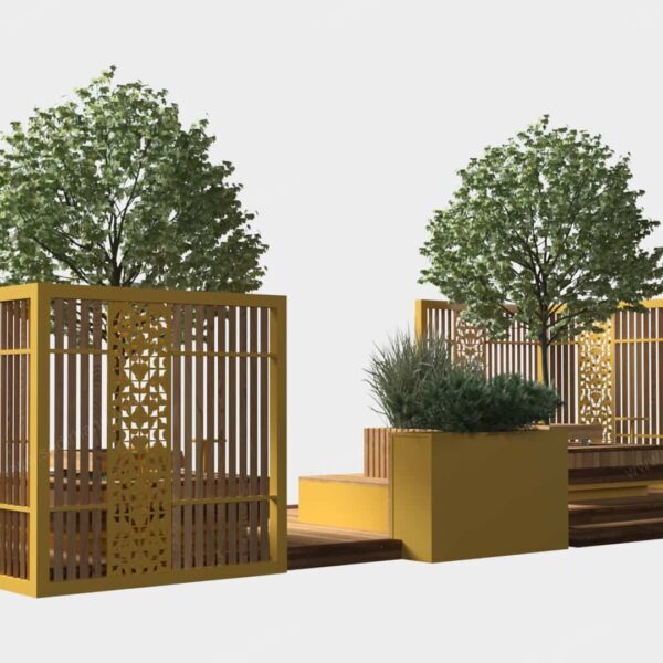 Modern Parklet – Stonewood Bal – özel üretim özel üretim ahşap kapı