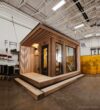 Ev Tipi Portatif Sauna – Stonewood Kuğu 12 m² – özel üretim özel üretim ahşap kapı