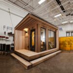 Ev Tipi Portatif Sauna – Stonewood Kuğu 12 m² – özel üretim özel üretim ahşap kapı