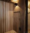 Ev Tipi Portatif Sauna – Stonewood Kuğu 12 m² – özel üretim ahşap kapı detay görünümü 5