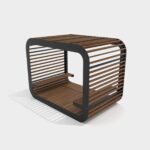 Ahşap Modern Pergola – Stonewood Zerafet – özel üretim ahşap pergola