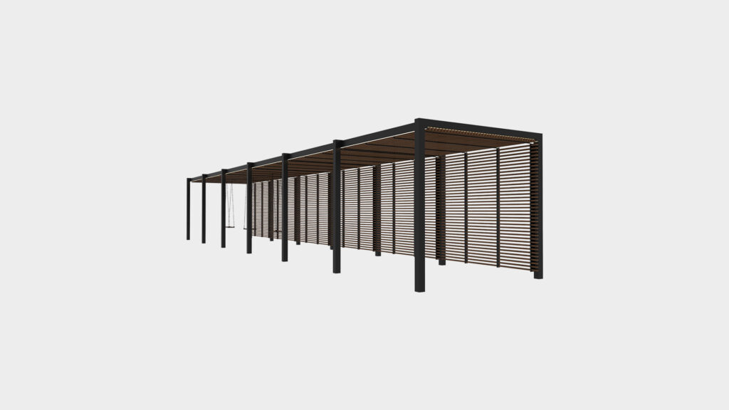 Ahşap Modern Konsept Pergola – Stonewood Still – özel üretim ahşap pergola