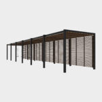 Ahşap Modern Konsept Pergola – Stonewood Still – özel üretim ahşap pergola