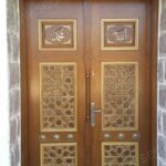 Kündekâri Ahşap Cami Kapısı – KWD-15 – özel üretim ahşap kapı detay görünümü 1