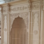 Modern Ahşap Cami Mihrabı – Model MH-0012 – özel üretim ahşap ürün detay görünümü 5