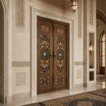 Kündekâri Ahşap Cami Kapısı – KWD-09 – özel üretim ahşap kapı detay görünümü 3