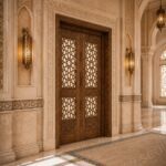Separatör Modern Ahşap Kapı – özel üretim ahşap kapı detay görünümü 7