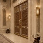 Kündekâri Wooden Door (KWD-05) – özel üretim ahşap kapı detay görünümü 3