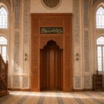 Özel Tasarım Ahşap Cami Mihrabı – Model MH-0031 – özel üretim ahşap ürün detay görünümü 3