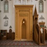 Modüler Ahşap Cami Mihrabı – özel üretim ahşap ürün detay görünümü 1