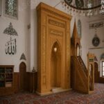 Modüler Ahşap Cami Mihrabı – özel üretim ahşap ürün detay görünümü 2