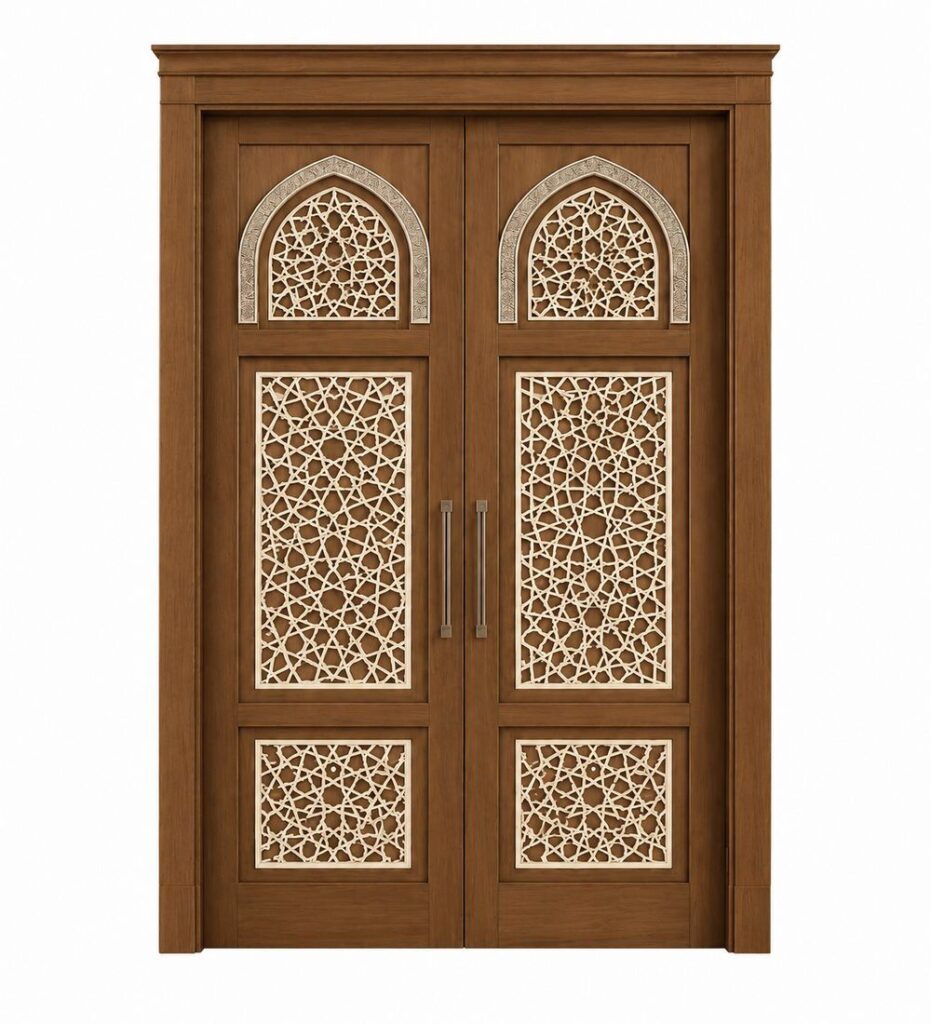 Concept Modern Mosque Doors tamam