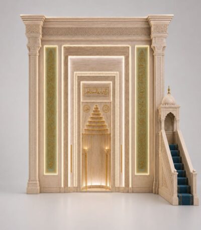 Modern Marble Altar Pulpit Des