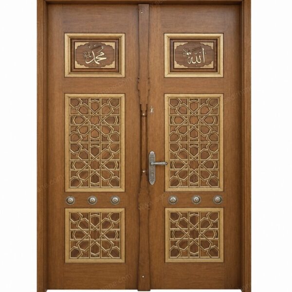 Kündekâri Ahşap Cami Kapısı – KWD-15 – özel üretim özel üretim ahşap kapı