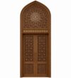 Mosque Wood CNC Carving Door