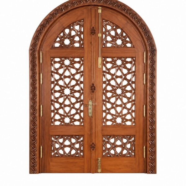 Modern Ahşap Cami Giriş Kapısı – özel üretim özel üretim ahşap kapı