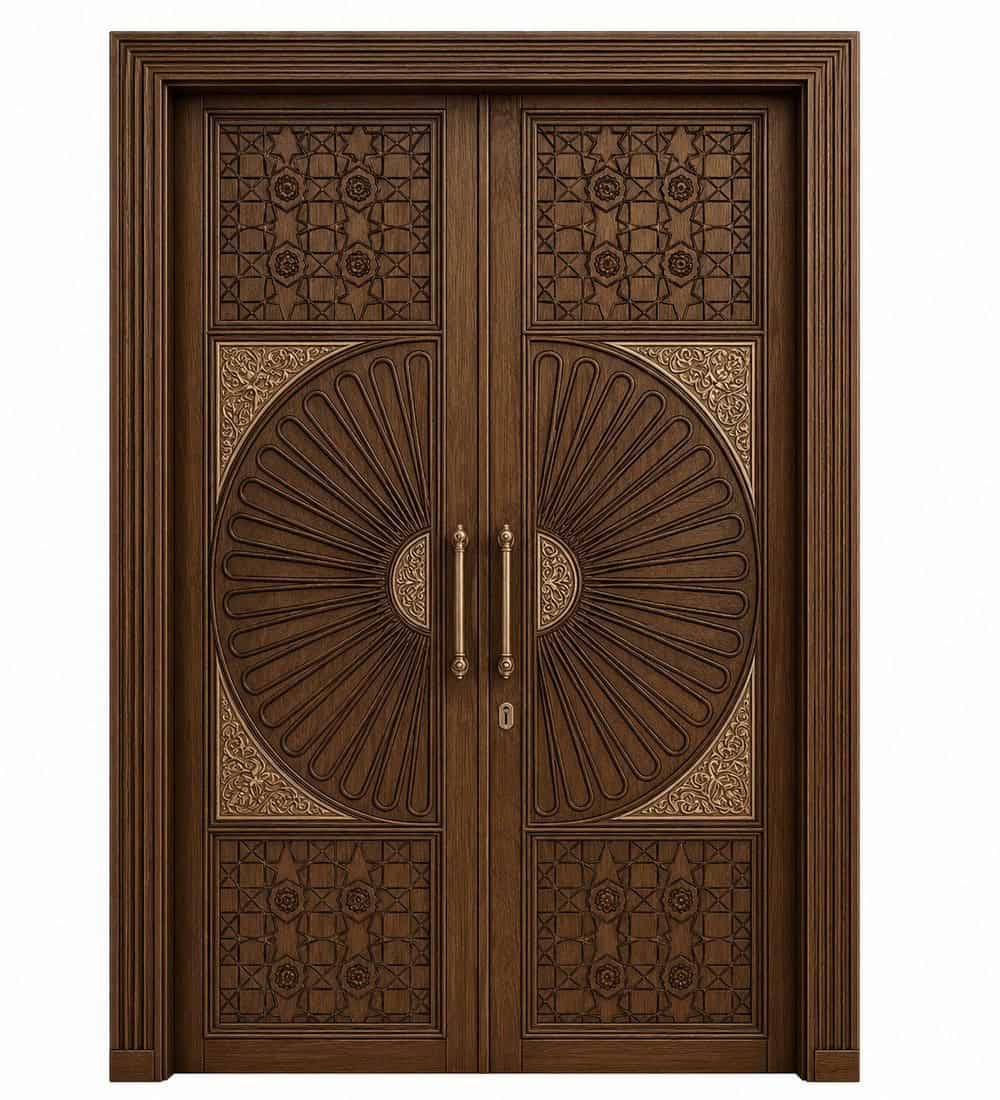 Wood CNCHand Carving Door WCD 03 Wood CNCHand Carving Door WCD 03