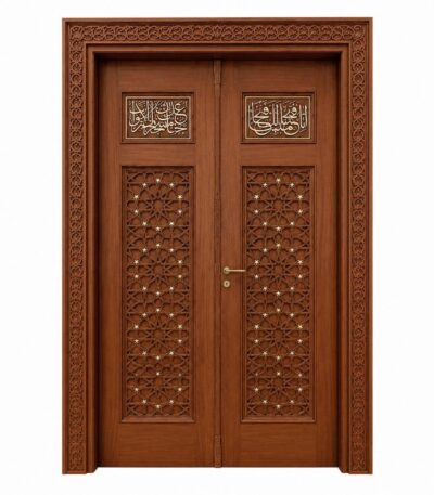 El Oyması Ahşap Kapı – WCD-10 – özel üretim özel üretim ahşap kapı