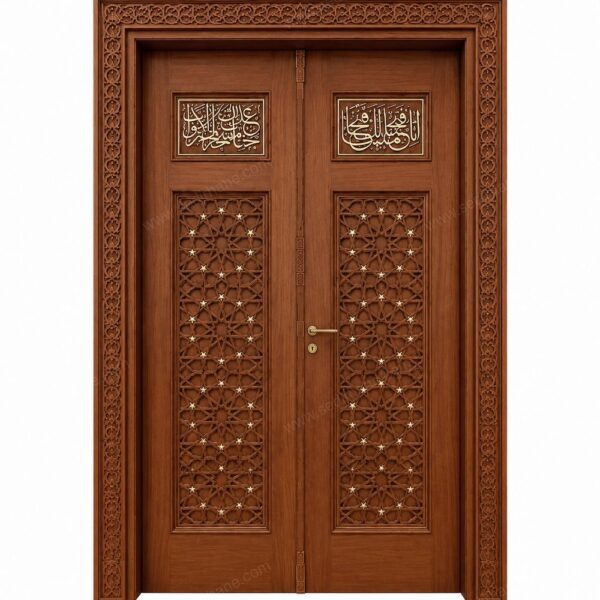 El Oyması Ahşap Kapı – WCD-10 – özel üretim özel üretim ahşap kapı