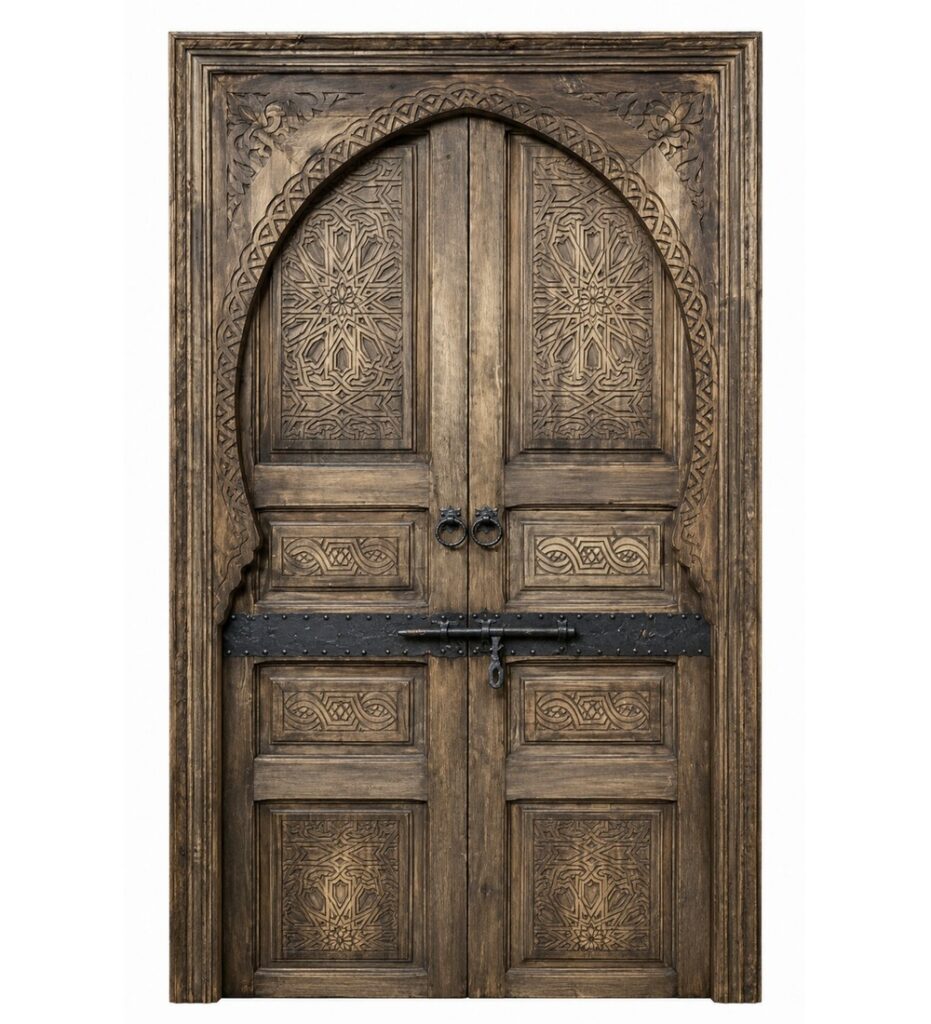 arched double door 1000x1100