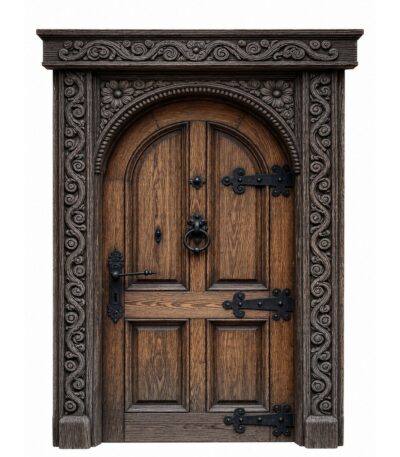 rustic arched wooden door 1000x1100 1