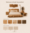 Stonewood Mimoza Ahşap Yatak 210x115 – ahşap bank detay görünümü 2
