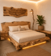 Stonewood Mimoza Ahşap Yatak 210x115 – ahşap bank detay görünümü 8