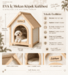 Liva İç Mekan Sedir Köpek Kulübesi ürün görseli